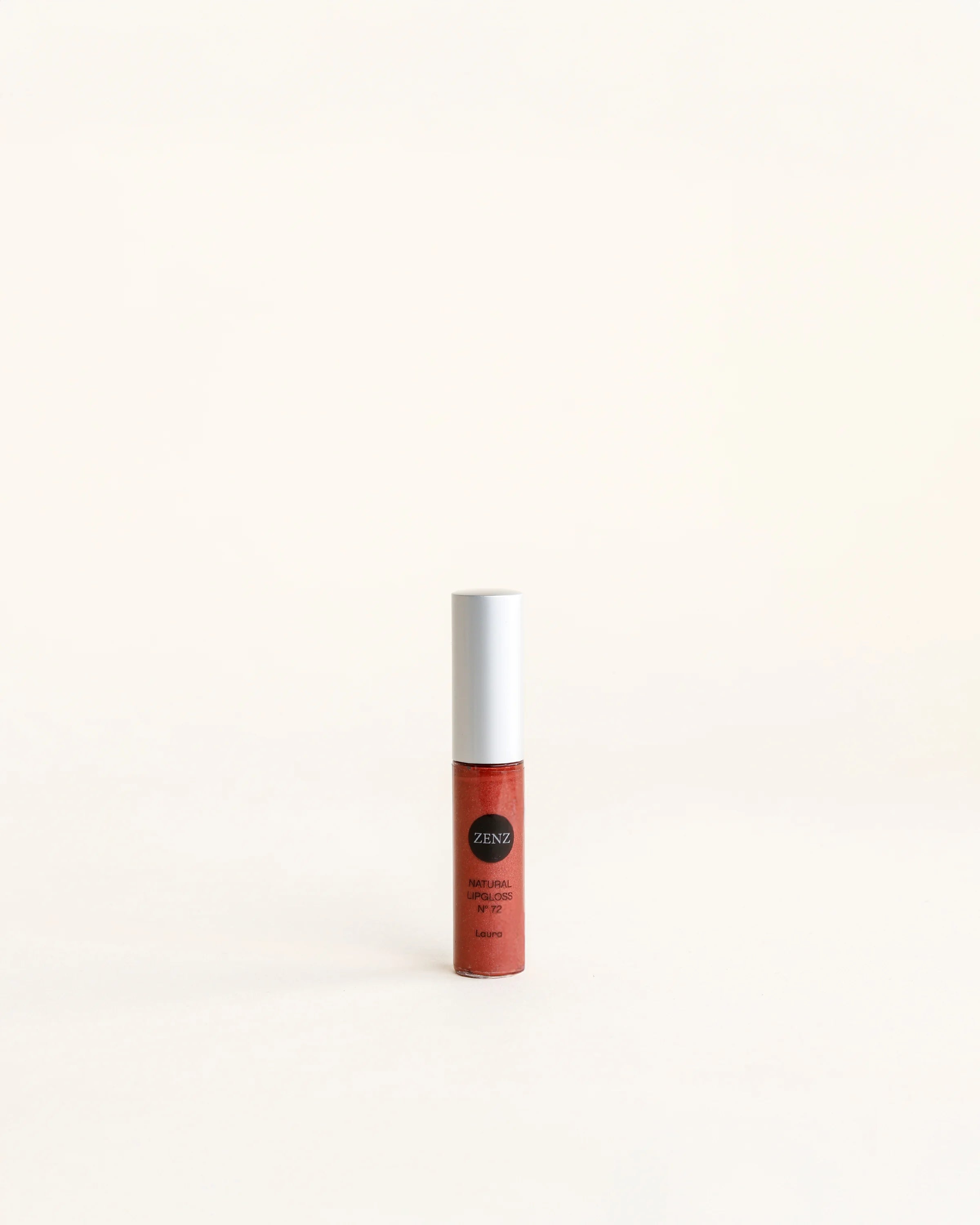 Natural Lipgloss Laura no. 72, nougatbrun