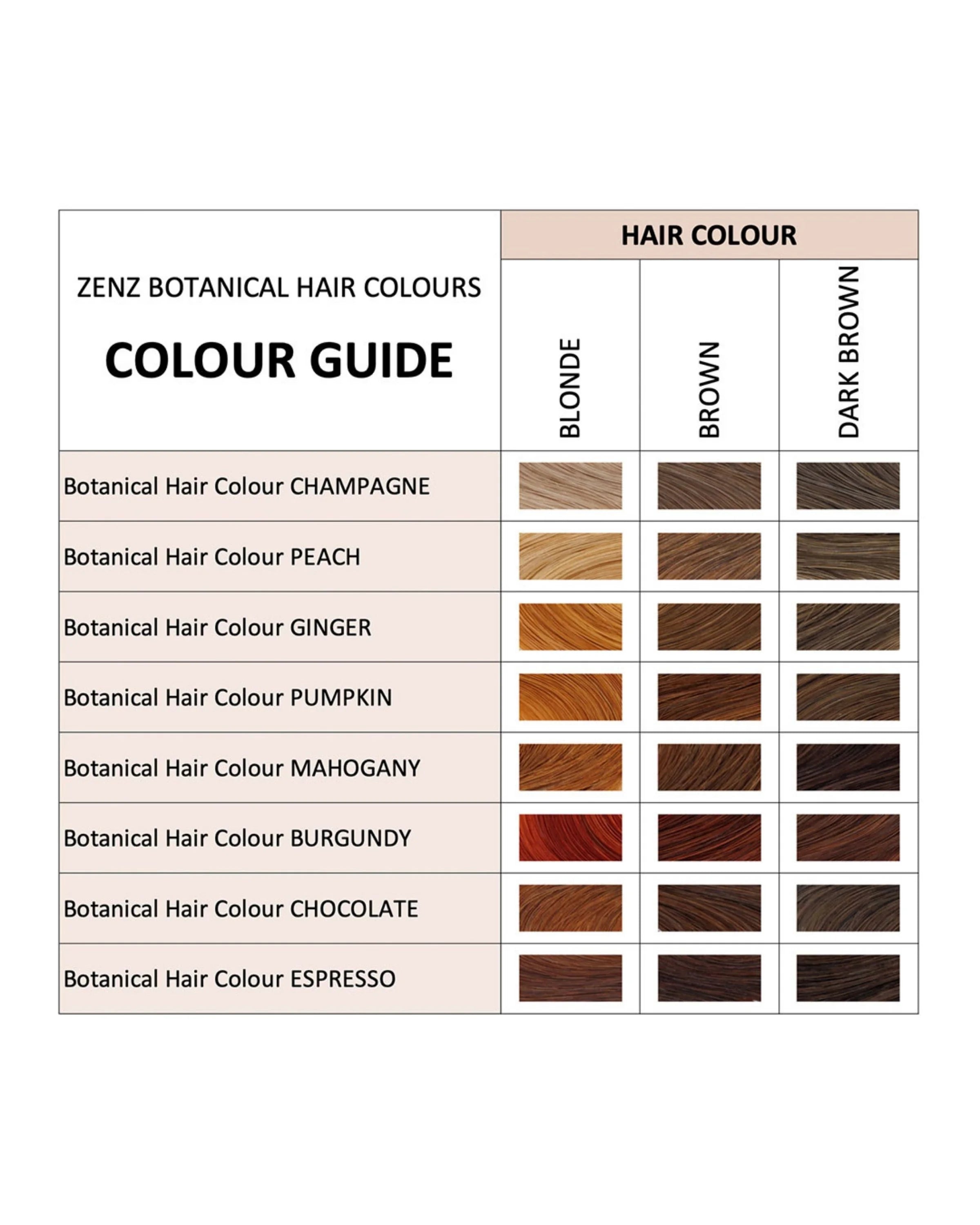 Botanical Hair Colour Chocolate (100 g)