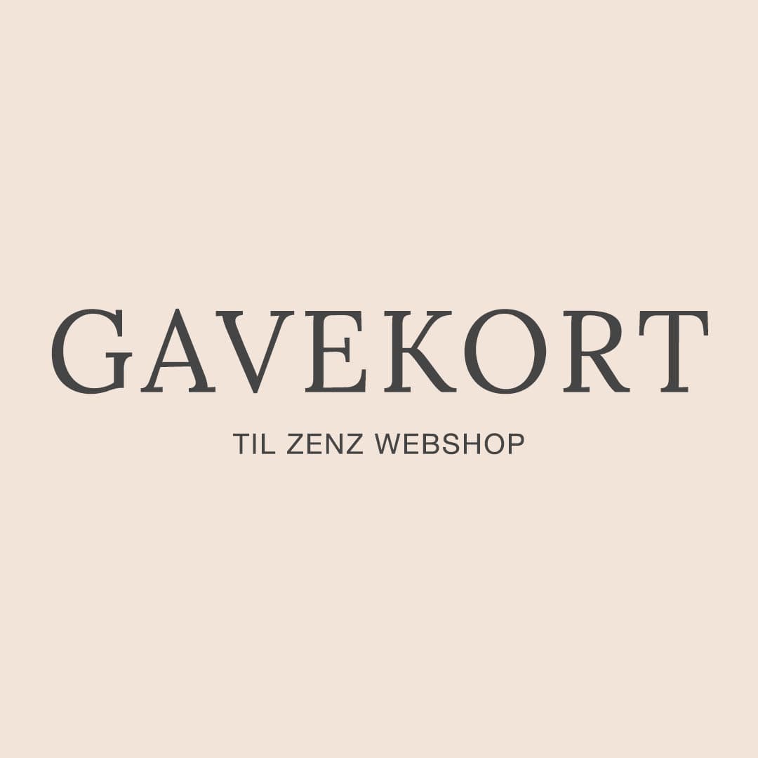 Gavekort til ZENZ webshop